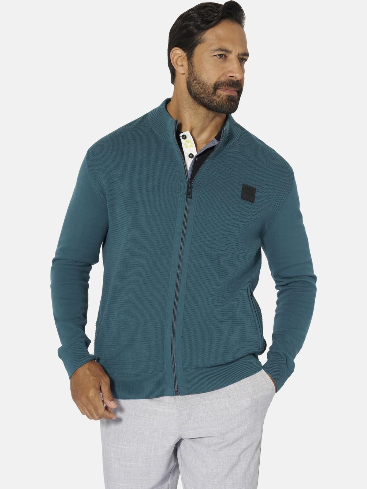 Jan Vanderstorm Homme Gilet en Maille Ingar