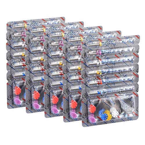 Nski 30Pcs/ 5Pack Universal Endodontic Niti Rotary File Engine Tips 25Mm thumb #1