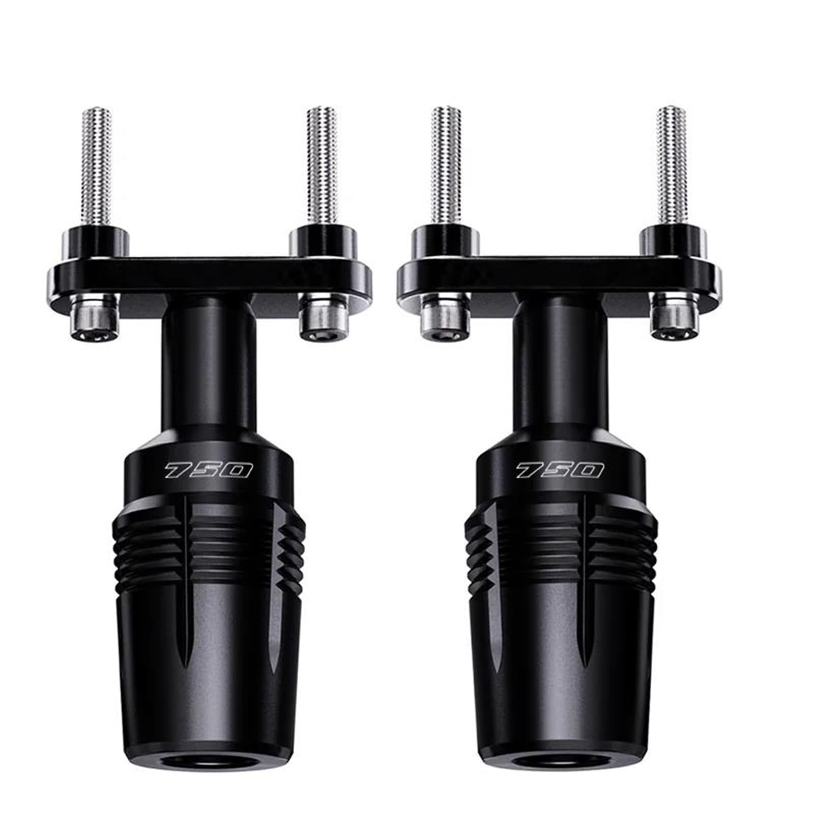 Motorrad-Rahmengleiter, Sturzpads, Crash-Protektoren Für Kawasaki Z900 Z650 Z1000 Z400, Für Ninja 650 400 ZX6R Z750 Z 900 Frame Sliders Sturzschutz Sturzpads(Schwarz 1)