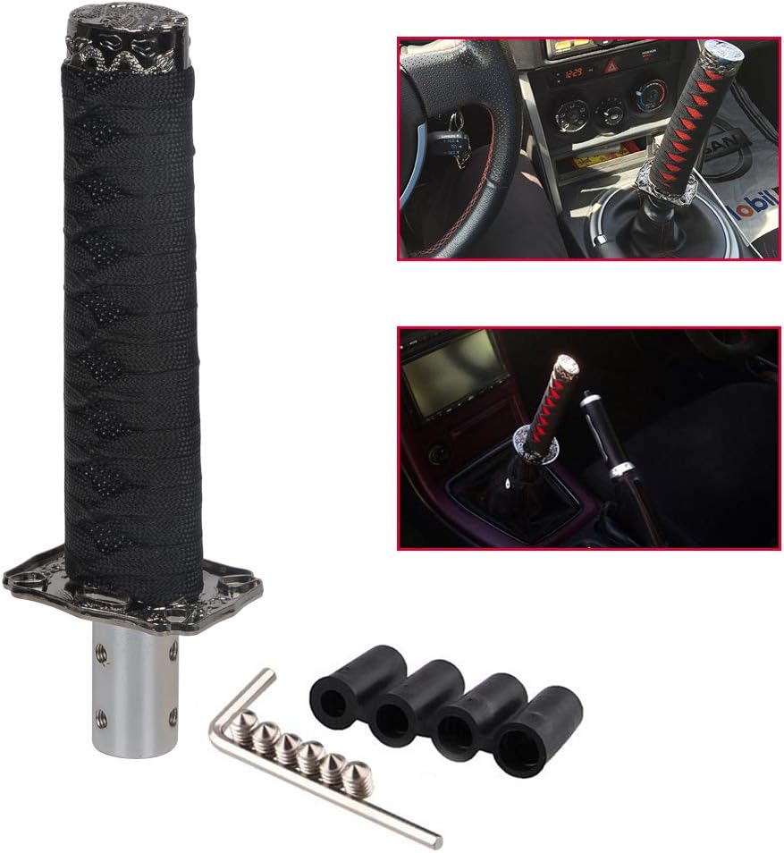 Rainbow Tree Samurai Sword Shift Knob Katana Shifter Knobs Automatic-Short Gear Shift Knob Catchers Gear Suitable for Manual Transmission Cars-Most Automatic Transmission Cars