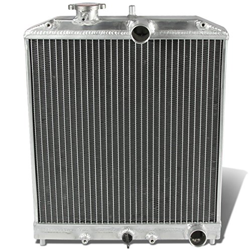 DNA Motoring RA-HC92-42-2 Compatible with Honda D15/16/B18 1.5L/1.6L/1.8L I4 MT 2-Row Dual/Double Core T-6061 Aluminum Radiator - Image 4