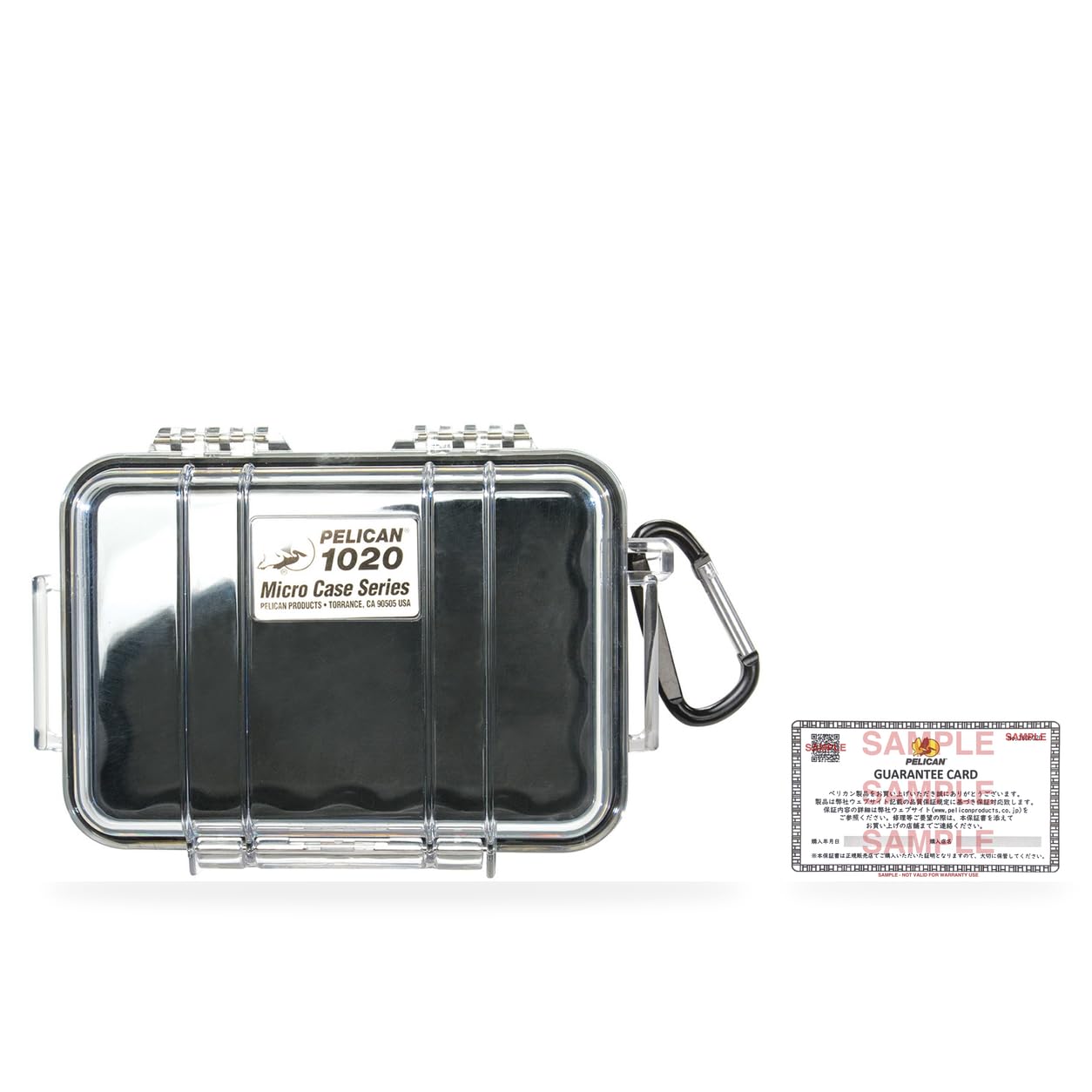 Amazon.com: Pelican 1020 Micro Case (Black/Clear)