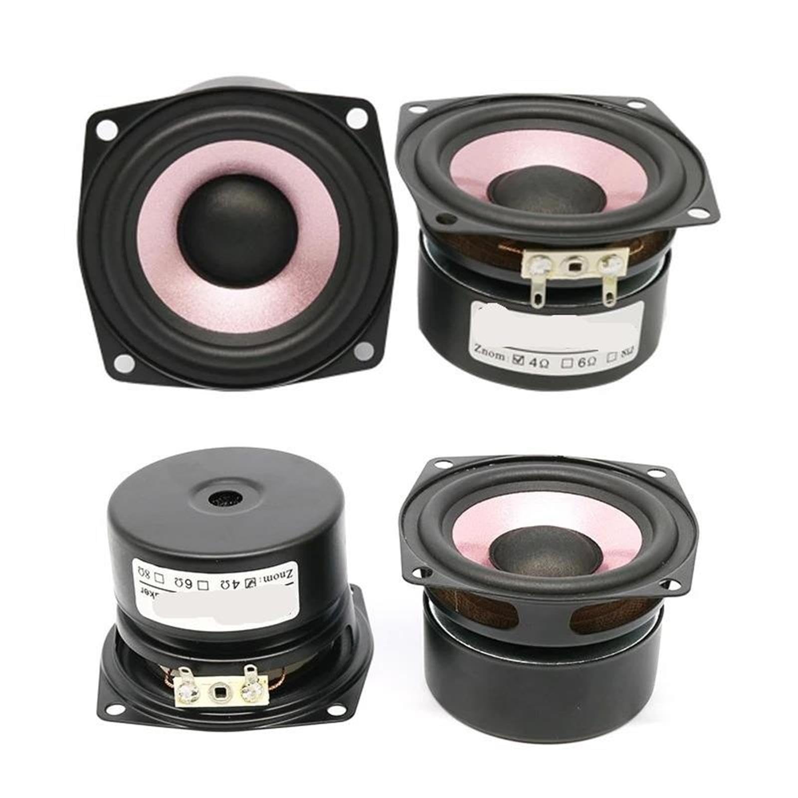 Haut-Parleur Haute fréquence for Haut-parleurs 20W, 4-8ohm, 2.5 Pouces, unité de Pilote, amplificateur Audio Domestique Haute sensibilité(8Ohm 1PCS)