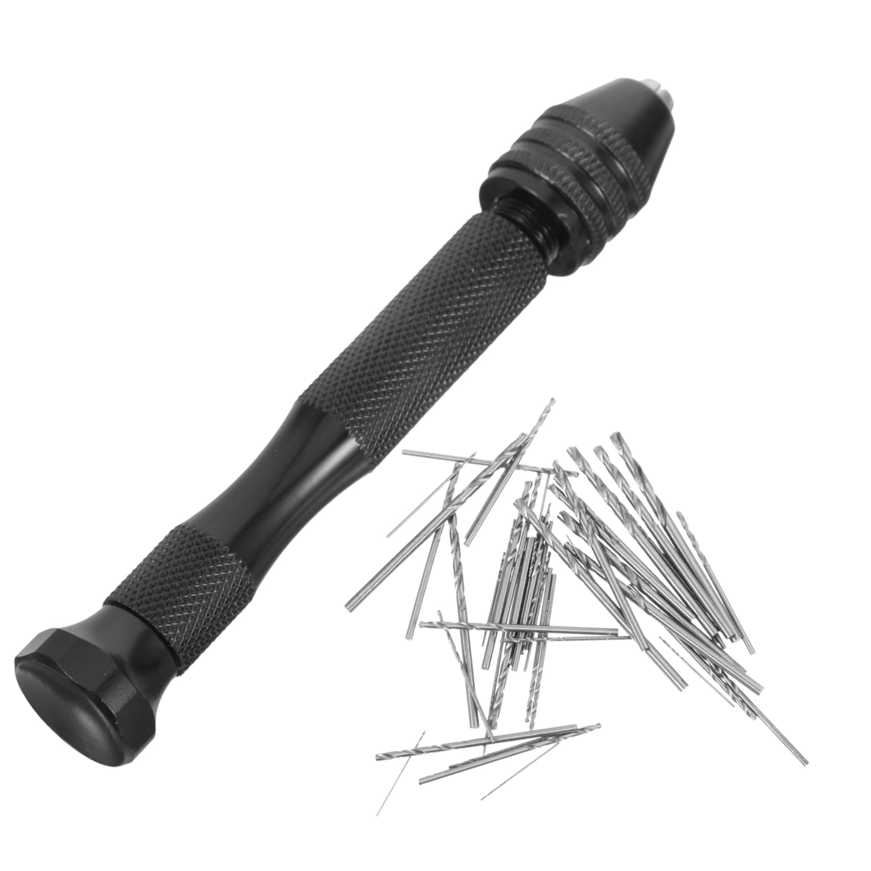 Lurrose 2 Sets Crafted Hand Drill Bits Set Mini Drill for Jewelry Making Precision Tools