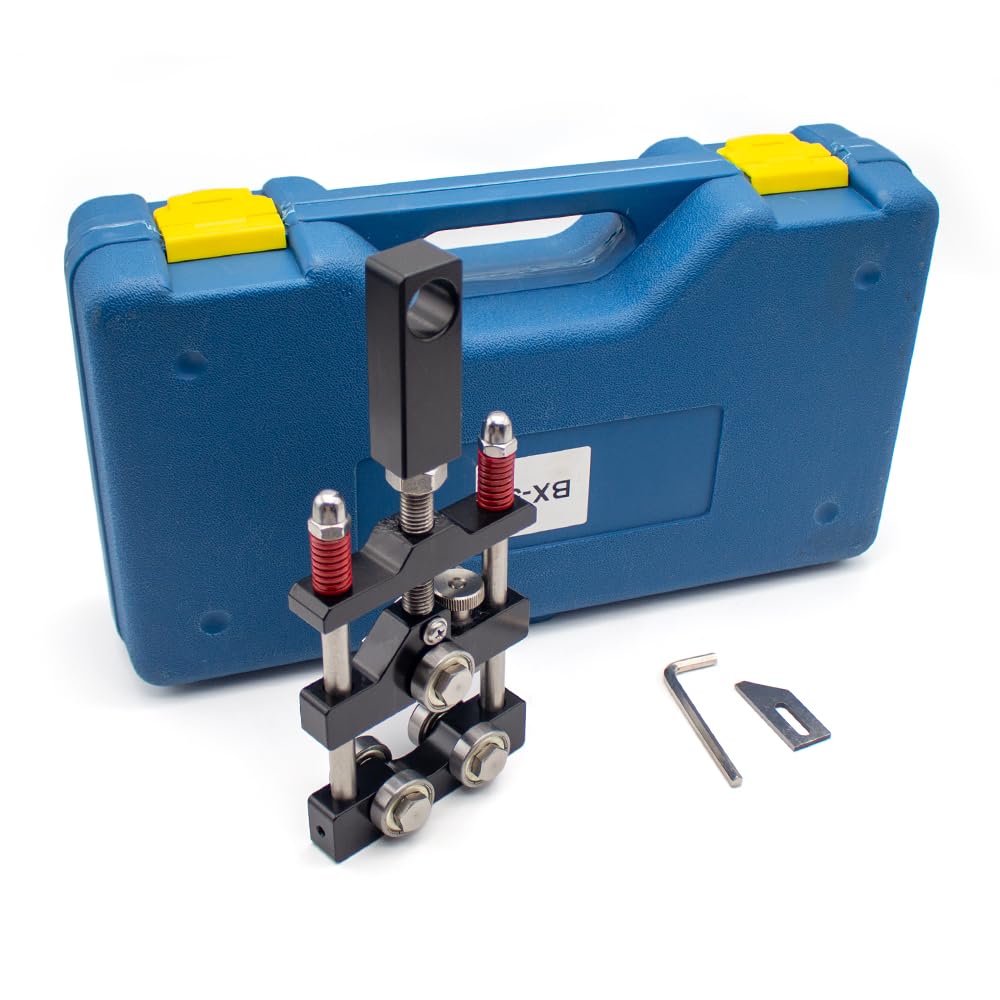 Toplionace Pelacables de Media/Alta Tensión de φ50mm, Herramienta Industrial para Pelar Cables con Mango Giratorio y Profundidad de Cuchilla Ajustable, BX-50