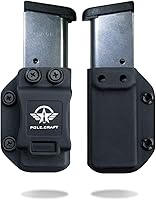 Vista 77 de POLE.CRAFT IWB/OWB - Funda para cargador Kydex - Mag Carrier se adapta a: 0.354 in .40 Double Stack/0.354 in .40 Single Stack - P365 1911 Glock 19
