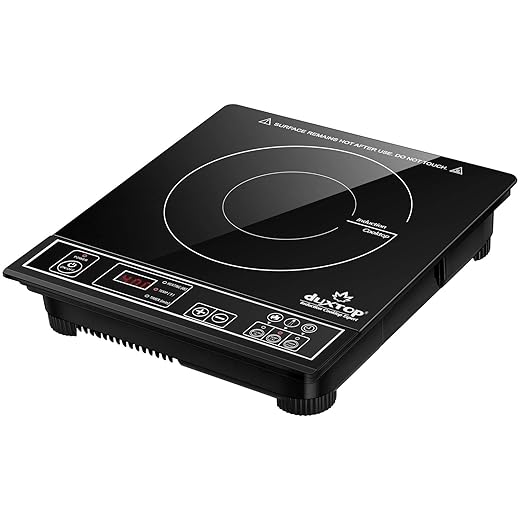 Duxtop 1800W Portable Induction Cooktop Countertop Burner, Silver 8120MC/BT-180G3