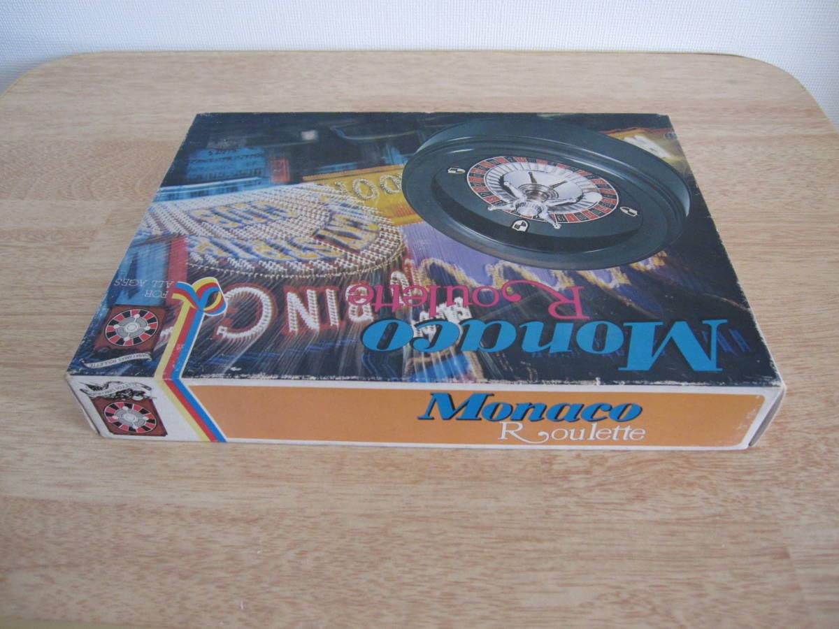 ルーレットゲーム玩具のはなやま製。昭和レトロ。【箱破れ有り