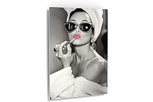 Smile Art Design Audrey Hepburn Wall Art: Iconic Pop Art Beauty in...