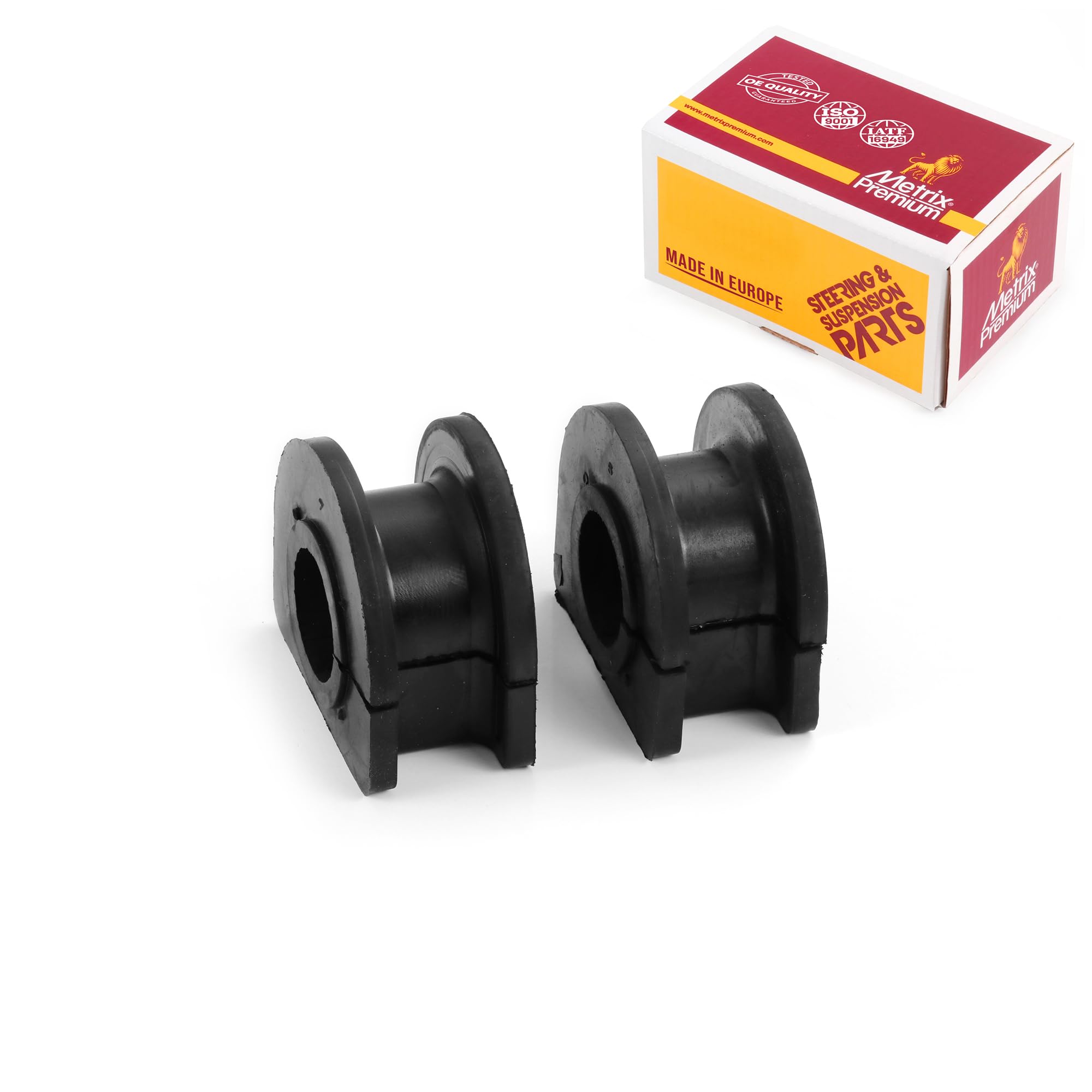 Metrix Premium Chassis Parts - Front To Frame; Rear To Frame Stabilizer Bar Bushing Kit Fits 02-06 Cadillac Escalade, 87-88 Chevrolet R20, 75-78 GMC