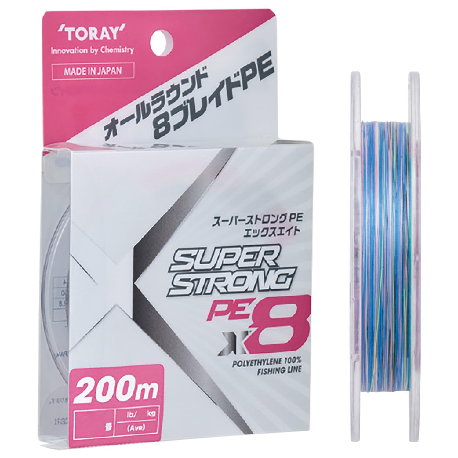 Amazon.co.jp: 東レ(TORAY) ライン スーパーストロングPE X8 200m 0.6