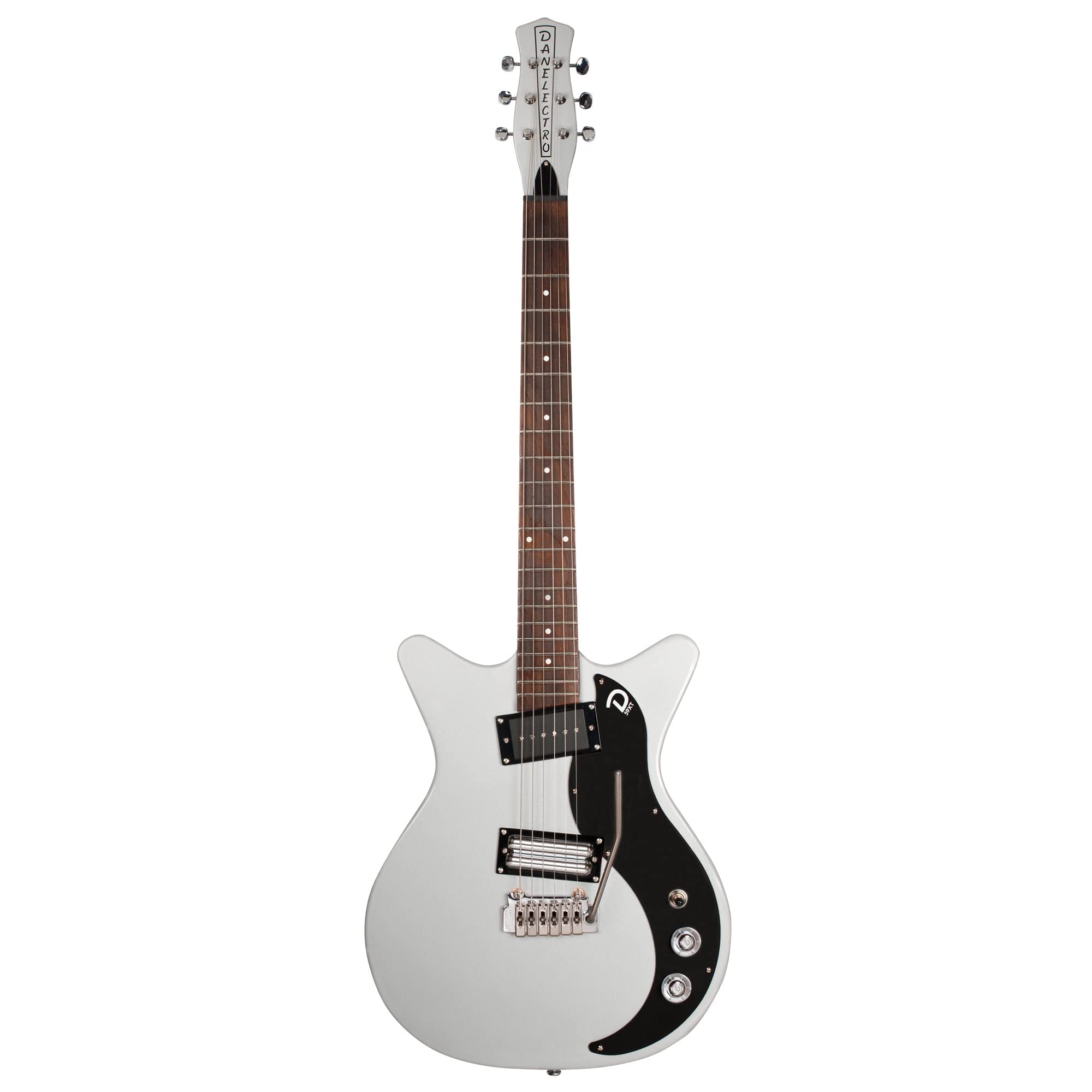 Amazon.com: Danelectro 59XT Electric Guitar - Silver : Musical