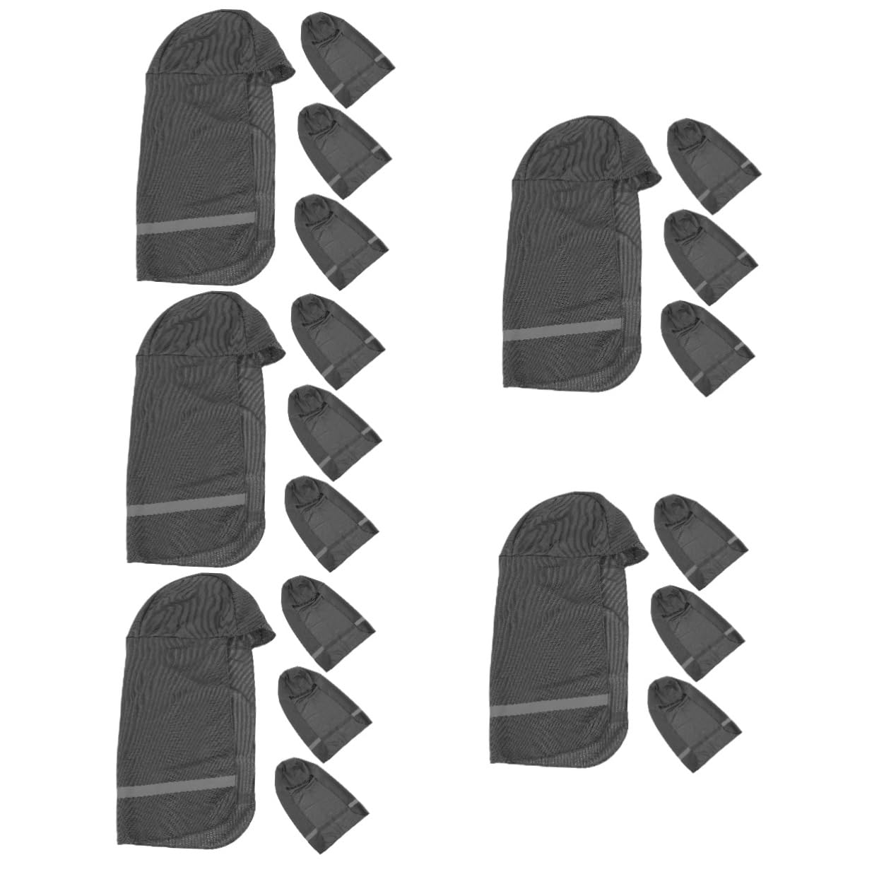 HOMSFOU Sonnenhut Visier Uv BAU Von Schutzhelmen Hut Schweißschutz Rand Hutkrempe Schutzhelm Sonnenschutz Mit Voller Krempe Stoff Dark Grey