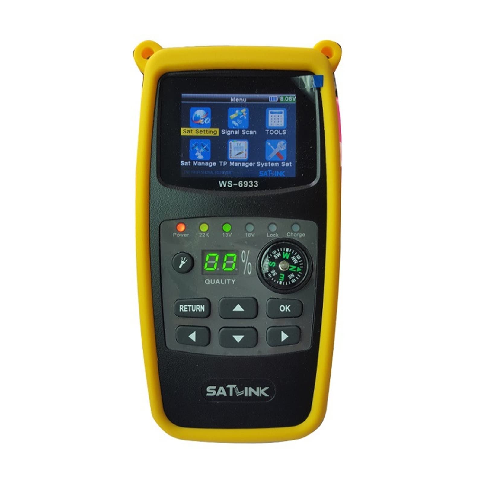Récepteur Satellite, WS-6933 Satellite Finder Mètre DVB-S2 WS 6933 B V8 Set Top Box Récepteur