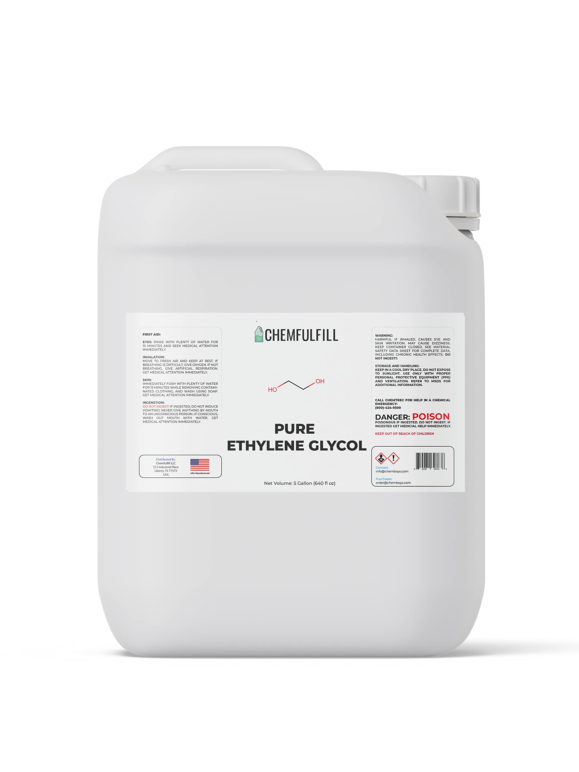 Triethanolamine, Lab Grade, 50%, 4x1 Liter