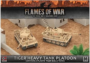 Flames of War Tiger Heavy Tank Platoon German