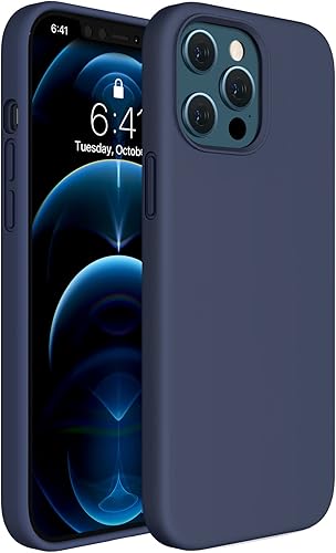 Miniatura 24 de Miracase - Funda diseñada para iPhone 11 con protector de pantalla, funda de goma de silicona líquida, protección total contra caídas y a prueba