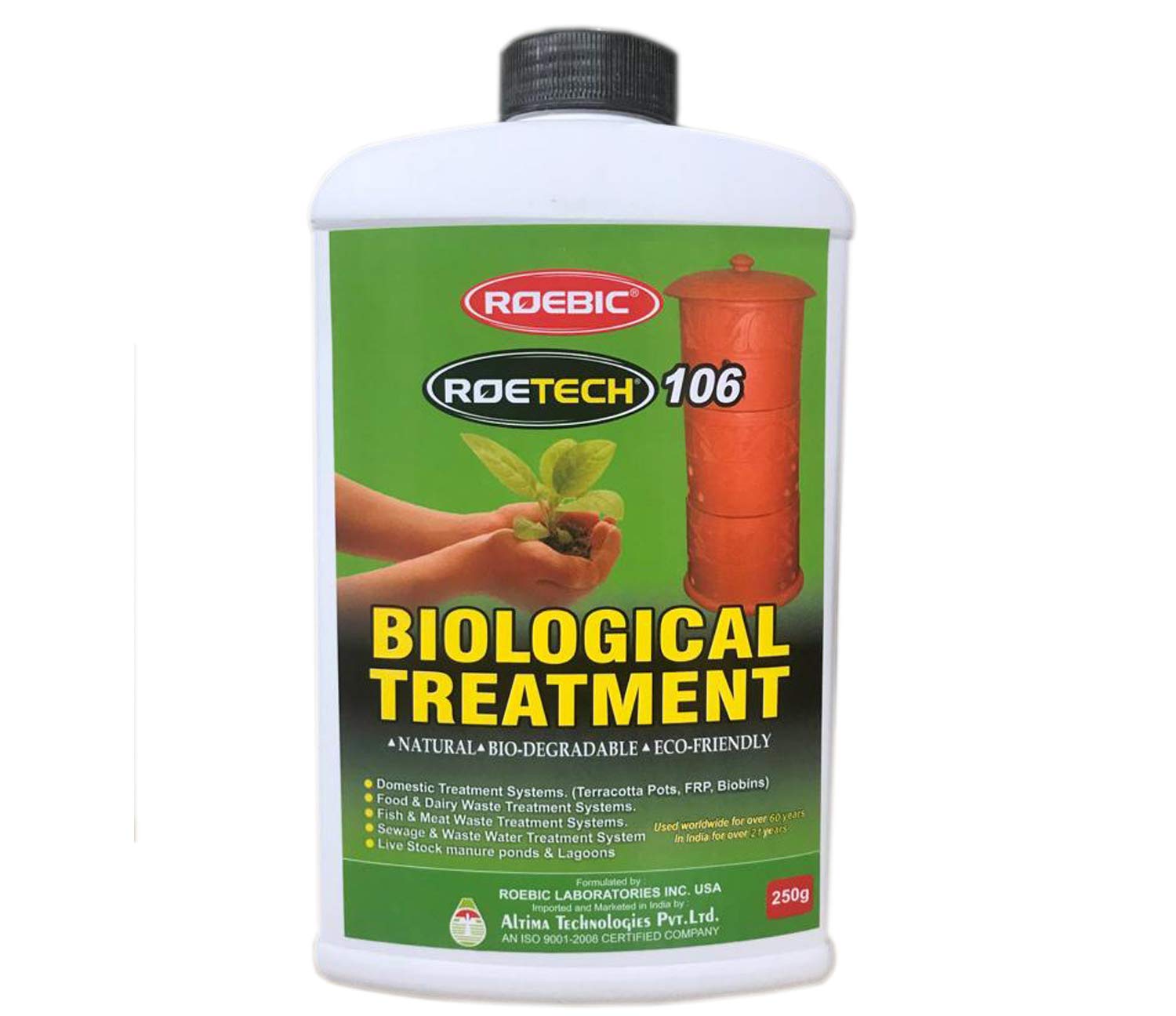 ROETECH ROEBIC BIOLOGICAL FOOD AND DAIRY WASTE TREATMENT SYSTEMS(NATURAL.BIODEGRADABLE.ECOFRIENDLY)