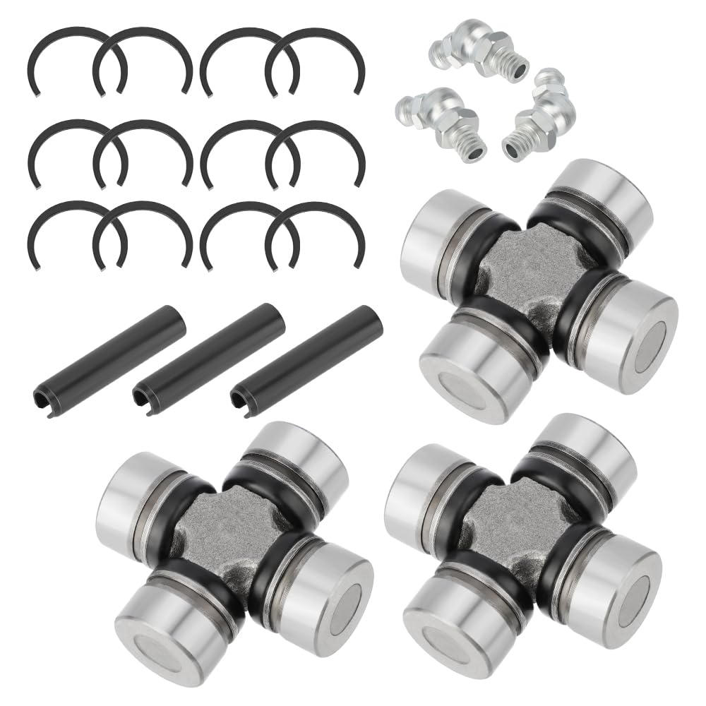 Juego de 3 crucetas eje de transmisión delantero y trasero para Polaris RZR 1000 900 800-4 Turbo RS1 Ranger Crew 1000 900 800 570 500 Diesel
