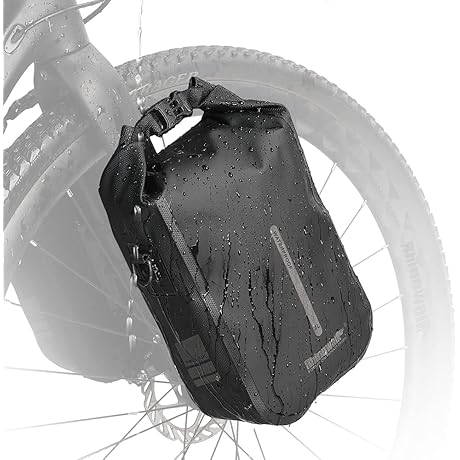 Rhinowalk Waterproof Bike Fork Bag - Your Cycling Companion for Essential Gear