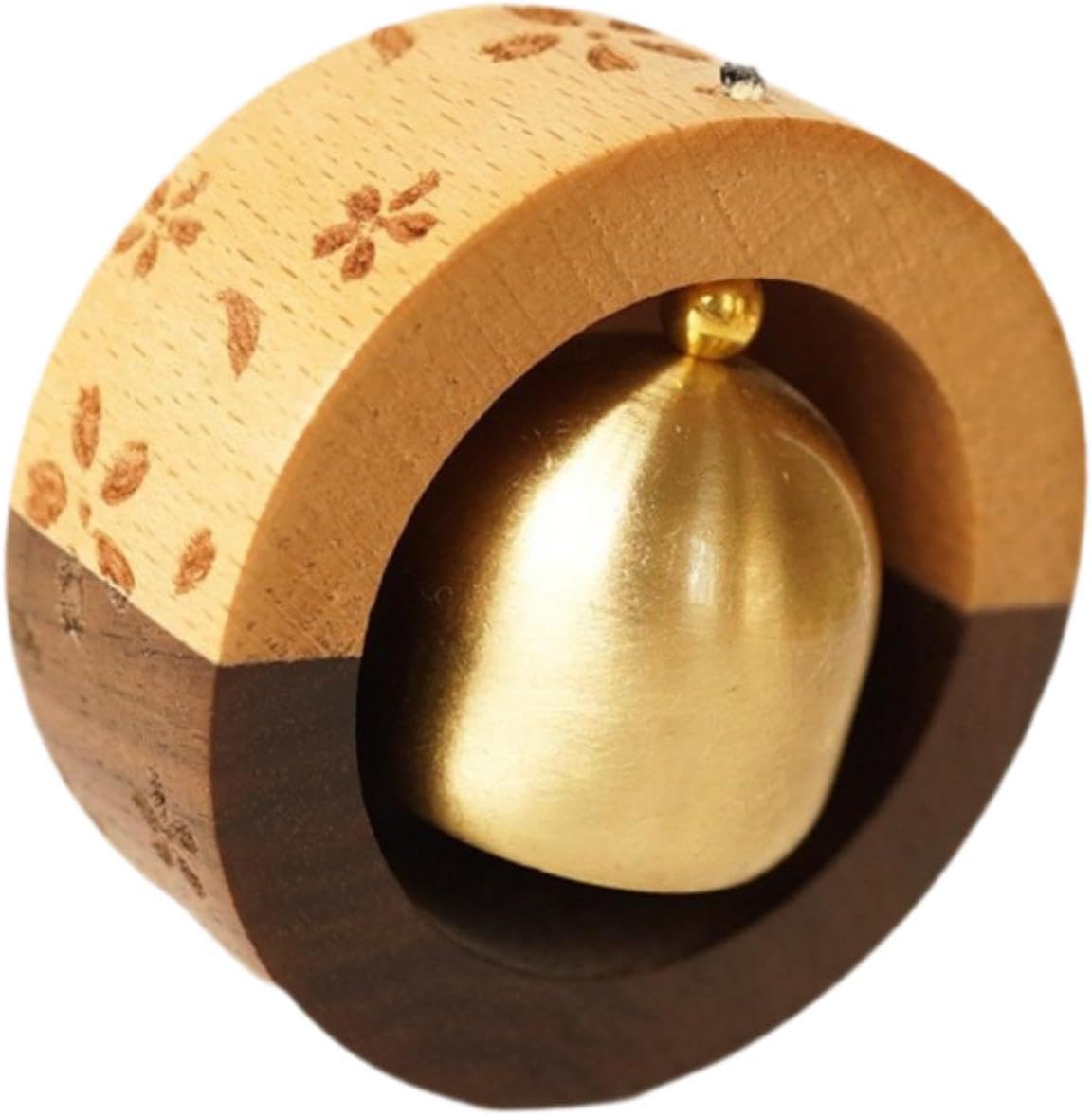 Wooden Decorative Doorbell for Door Opening Ornament for Fridge Office Decor