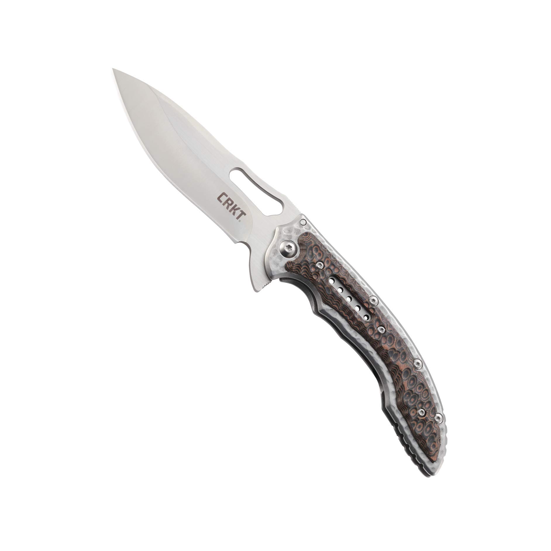 Buy CRKT Fossil Folding Pocket Knife Stainless Steel Plain Edge EDC