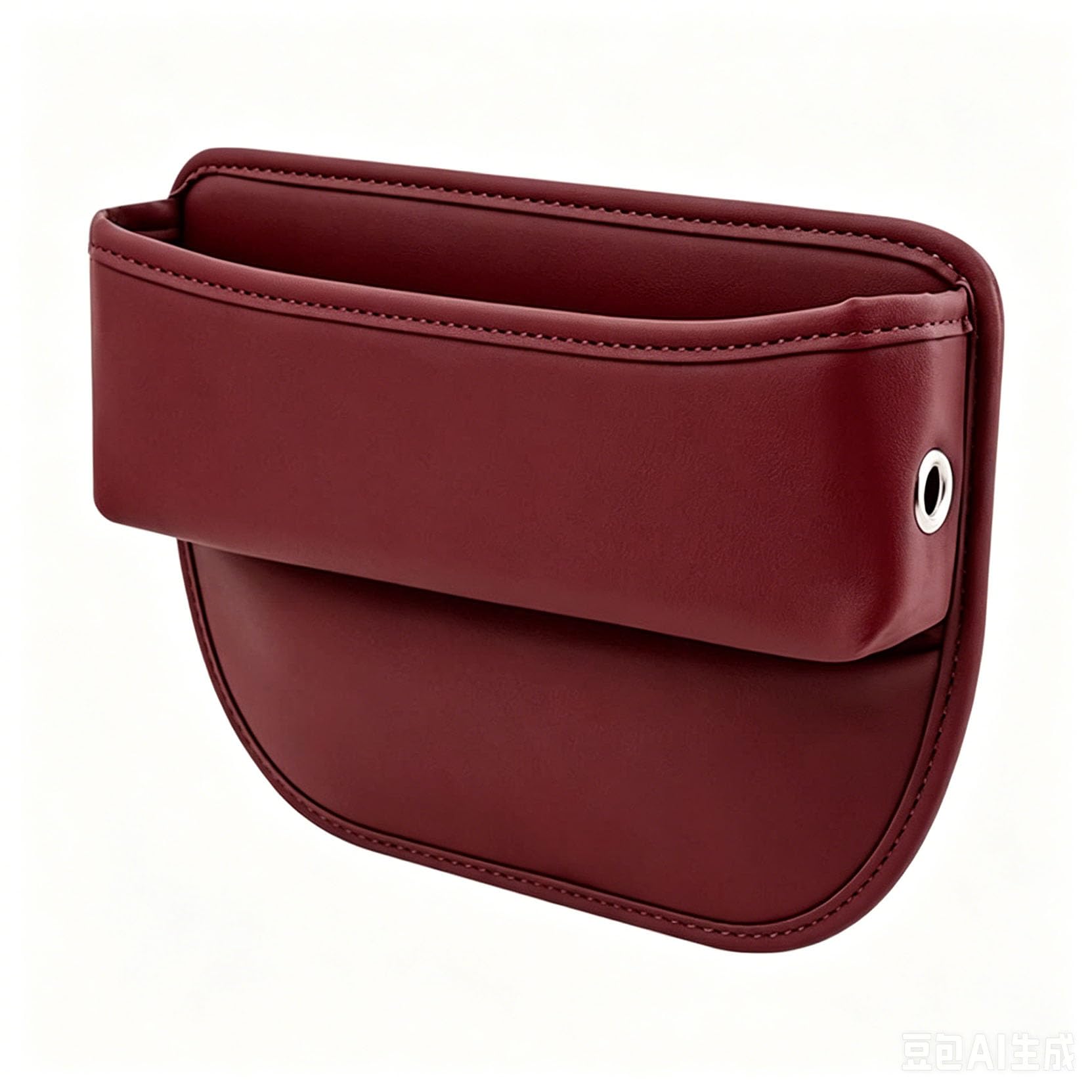 YMXFENBINGFAFAFA Car Seat Gap Filler Organiser for Kia Picanto JA 2017-2026, Pocket Storage Box Interior Accessories Console Side Pocket Holder Catcher for Phone,Red