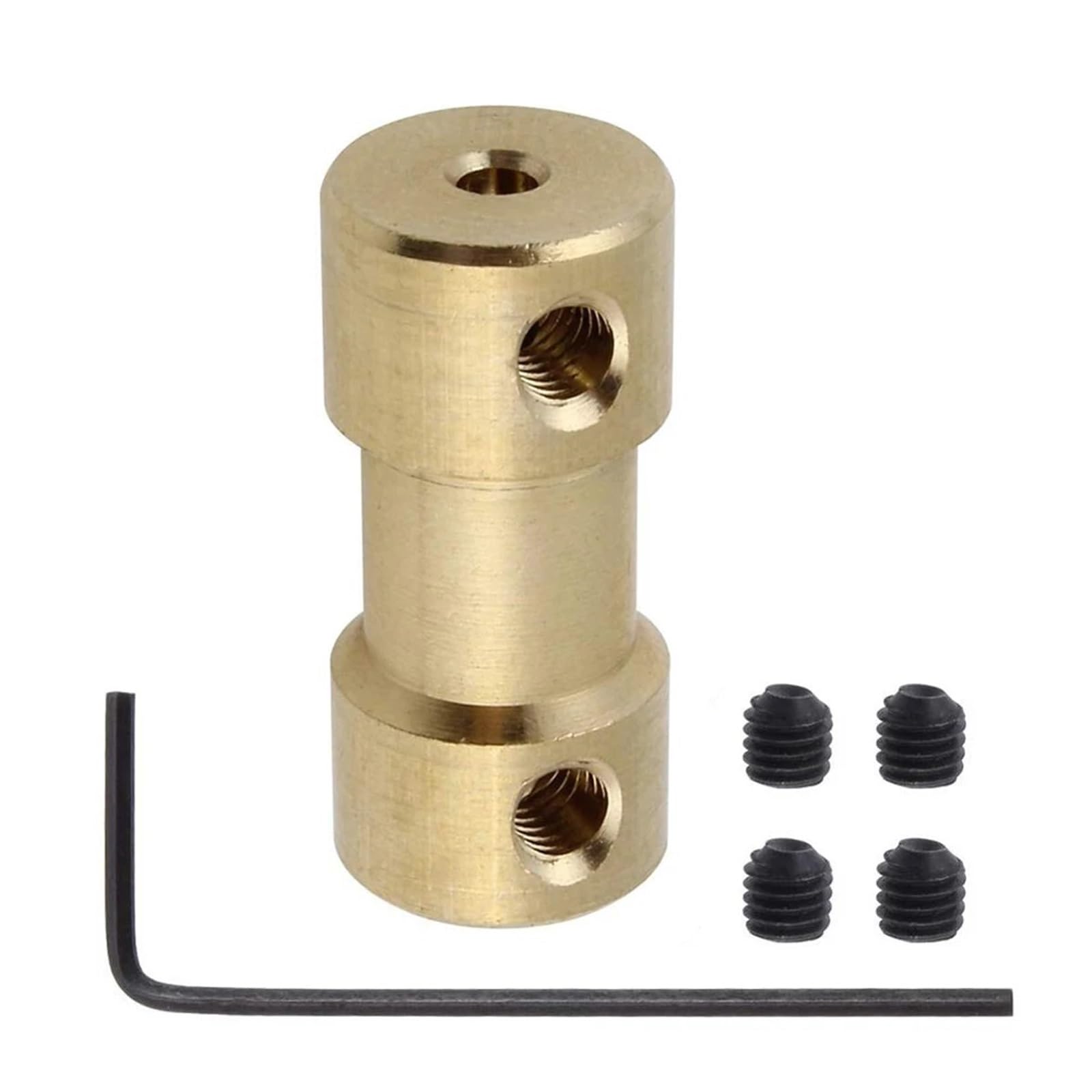 Accessori Rc Per 1 Pcs Ottone Giunto Per Albero Motore Accoppiatore Connettore Per La Barca Del RC Auto Aereo N20 Decorativi Pezzi Ricambio Modelli Giocattolo(3mm-5mm)