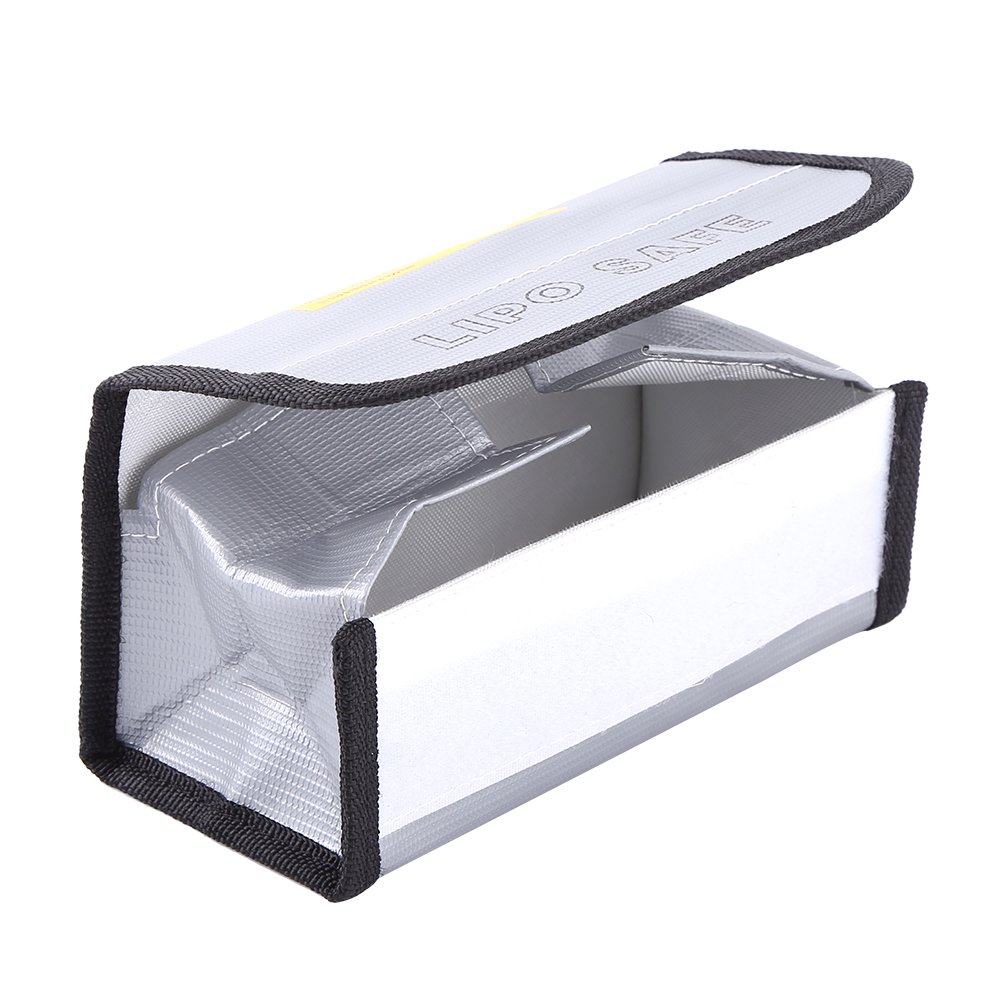 Amazon.co.jp: LiPo収納ケース RCバッテリー用安全防爆バッグ 充電時