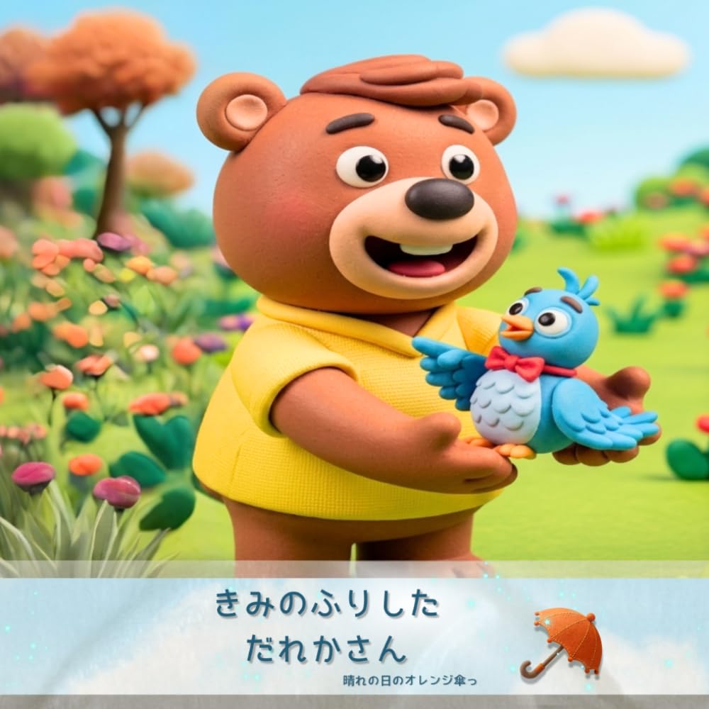 【AI絵本】【AI Storybook】　きみのふりしただれかさん（1歳2歳3歳4歳5歳6歳向け）子供向け　寝かしつけ絵本　知育　フェイク動画: AI生成絵本・読み聞かせ絵本