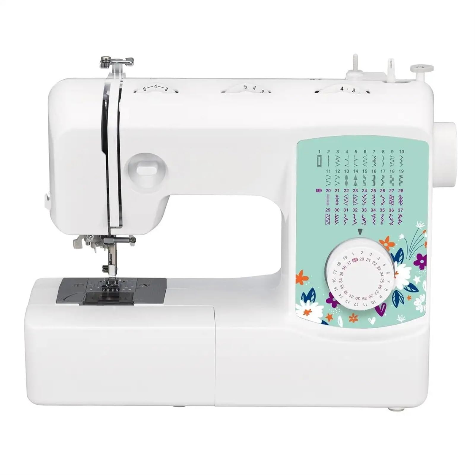 Edede One Color Sewing Machine, Sewing & Quilting Machine With Built-In Stitches & Wide Table Decorate And Quilted Stitches And A Simple Seam Selector