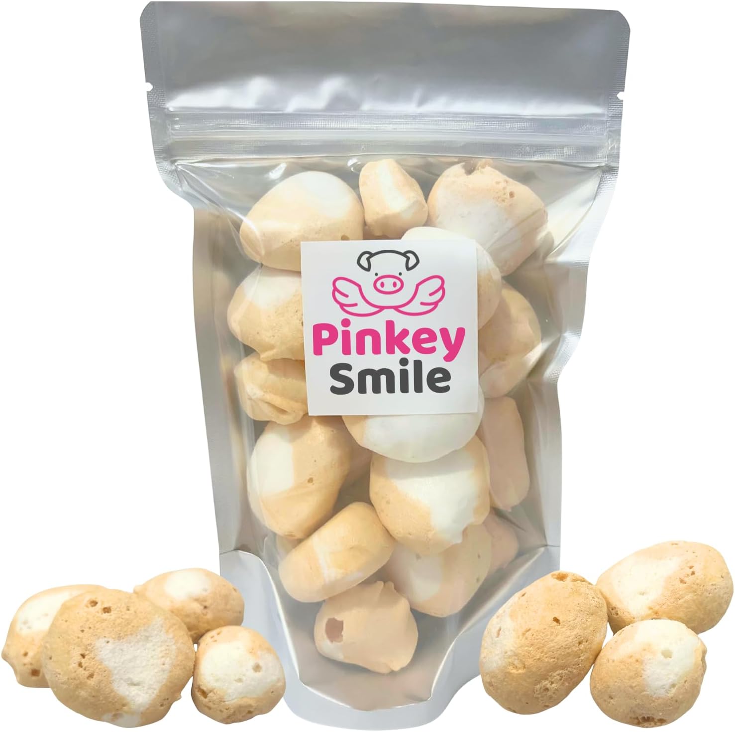 Caramel Popcorn Flavored Freeze-Dried Taffy 2 oz – Crunchy & Airy Snack – Bite-Size Pieces – Ships in Box – Bold Taste & Light Texture