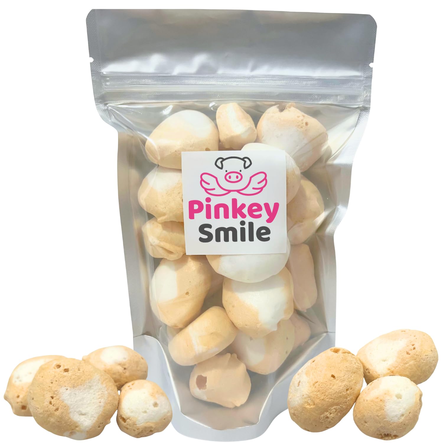Caramel Popcorn Flavored Freeze-Dried Taffy 2 oz – Crunchy & Airy Snack – Bite-Size Pieces – Ships in Box – Bold Taste & Light Texture
