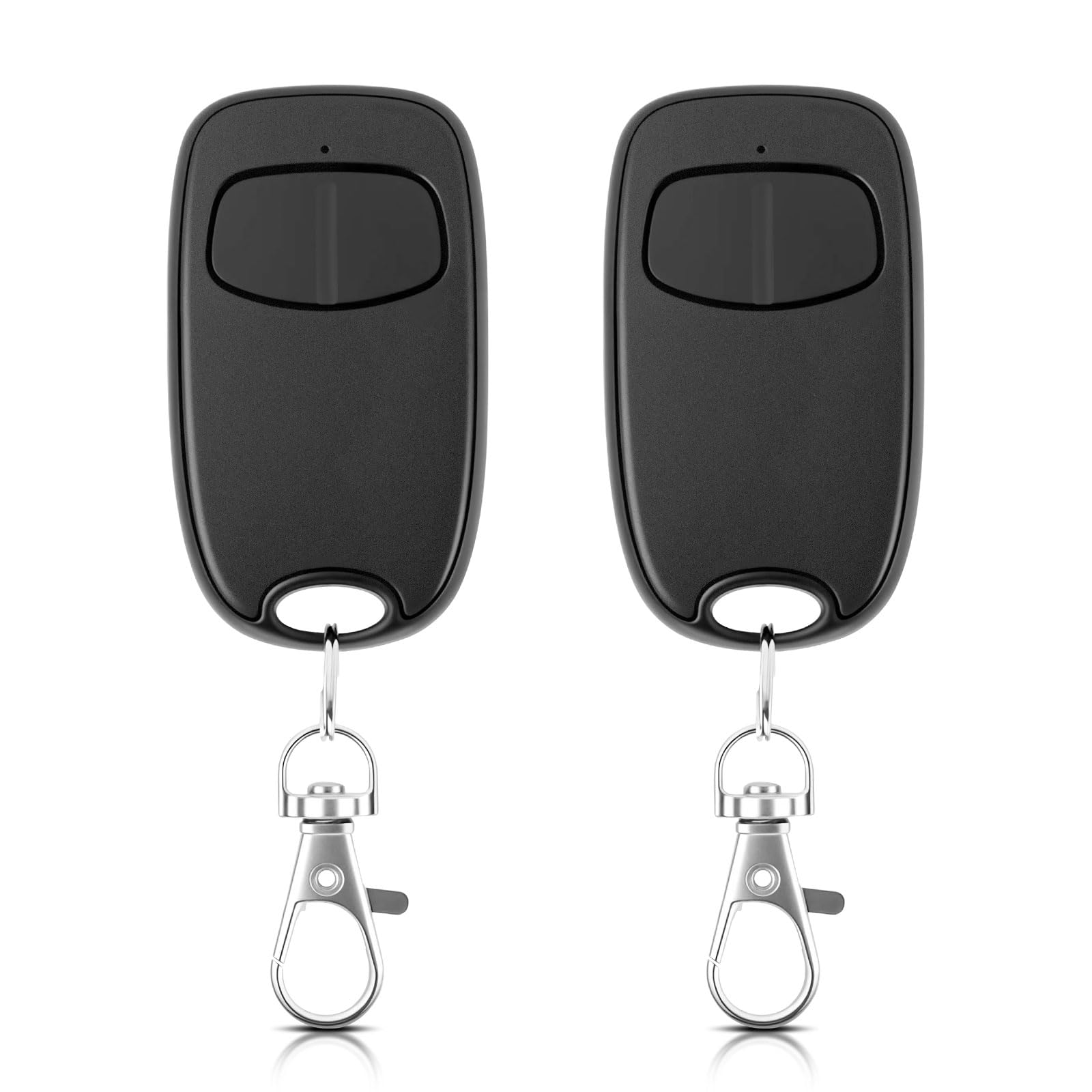 Remplacement pour SCS Sentinel AAM0128 - Télécommande Allarmi 433,92 MHz 2 Canaux à Code Secret Tournant Simply Control, Portée 80 m, SOS & Mode Partiel, Compatible KitAlarm, Noire (2 pièces)