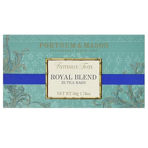 Fortnum and Mason British Tea. Royal Blend 25 bolsas de té (paquete de 1) Estados Unidos