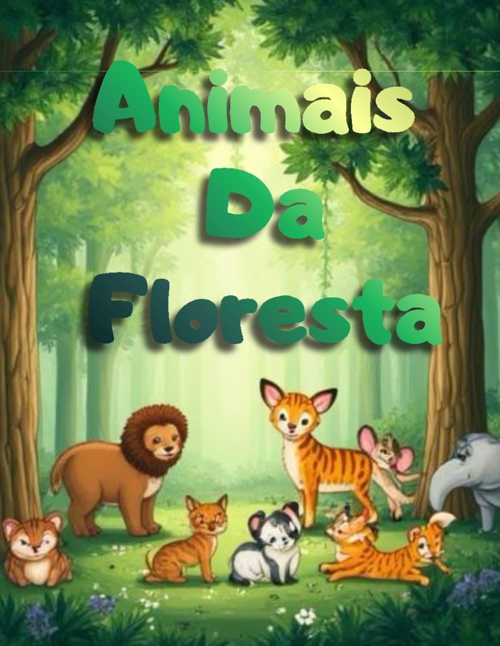Colorindo Animais: Animais da Floresta