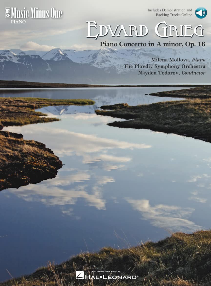 Grieg - Piano Concerto in A Minor, Op. 16 Music Minus One Piano - Book/Online Audio