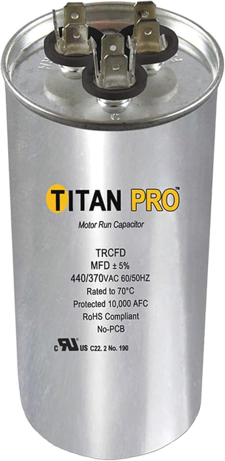 Packard TRCFD605 60+5MFD/440/370V/RND Capacitor