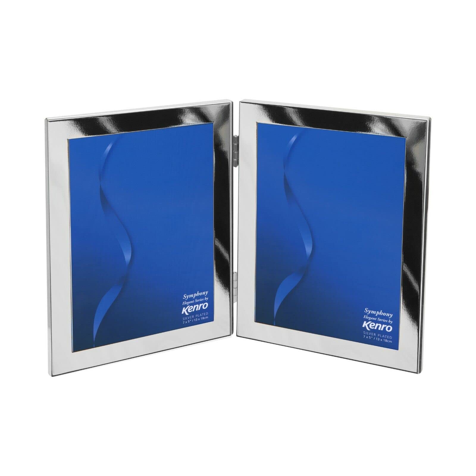 Kenro Silver Plated Photo Frame For 2 Photos 6X4 Inch / 10X15cm Symphony Elegant Series -Sye1015/2