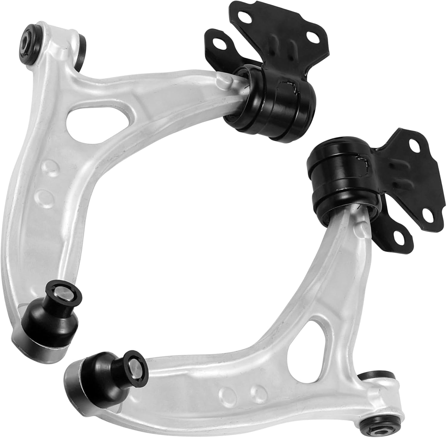 Pidgeotto Front Lower Control Arm Assembly w Ball Joints - compatible with FORD FOCUS 2012-2018 SE SEL S (Excludes 15" Wheels& ST) /C-MAX 2013-2018- Replaces K622753 K622788-Left&Right Kit-2PCS