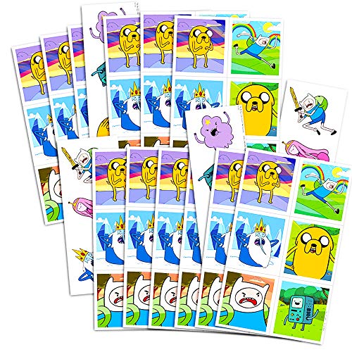 Adventure Time Stickers and Temporary Tattoos Party Favors Pack -- 70 Stickers and 12 Tattoos (Adventure Time Party Supplies)