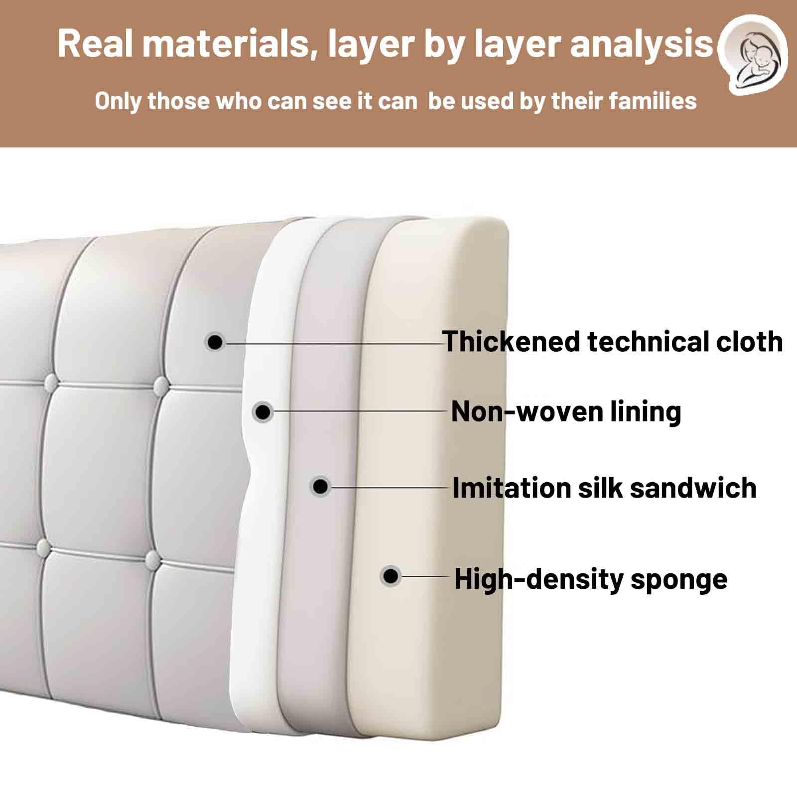 YSZBD Leeskussen Kussen Rugleuning rugsteun kussen voor bed Rugleuning Bolster Rugsteun Hoofdbord Wigkussen Ondersteuning Kussen Kussen voor Daybed (#28,120x50x20cm