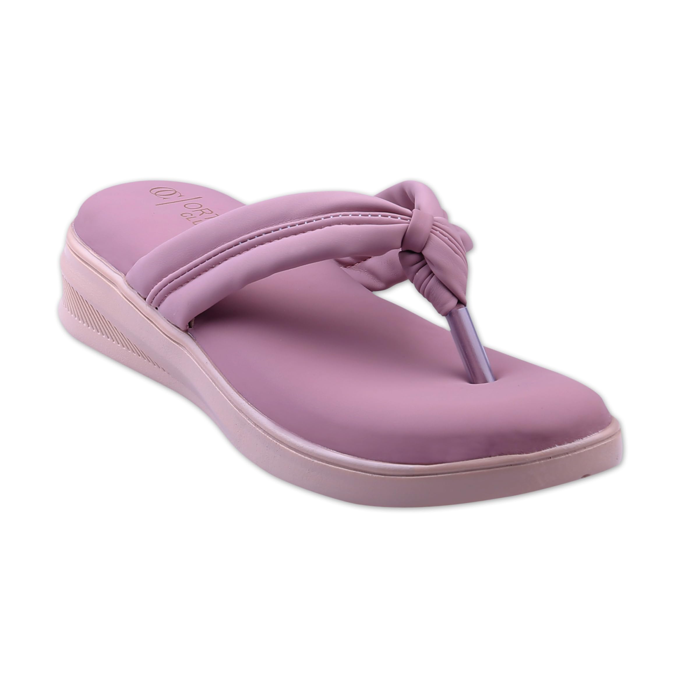 ortho club Women’s Comfortable Soft Cushion Orthopedic Slippers | Anti-Skid Wedge Flip Flop Sandal | Lightweight & Stylish Footwear for Ladies-picture-23