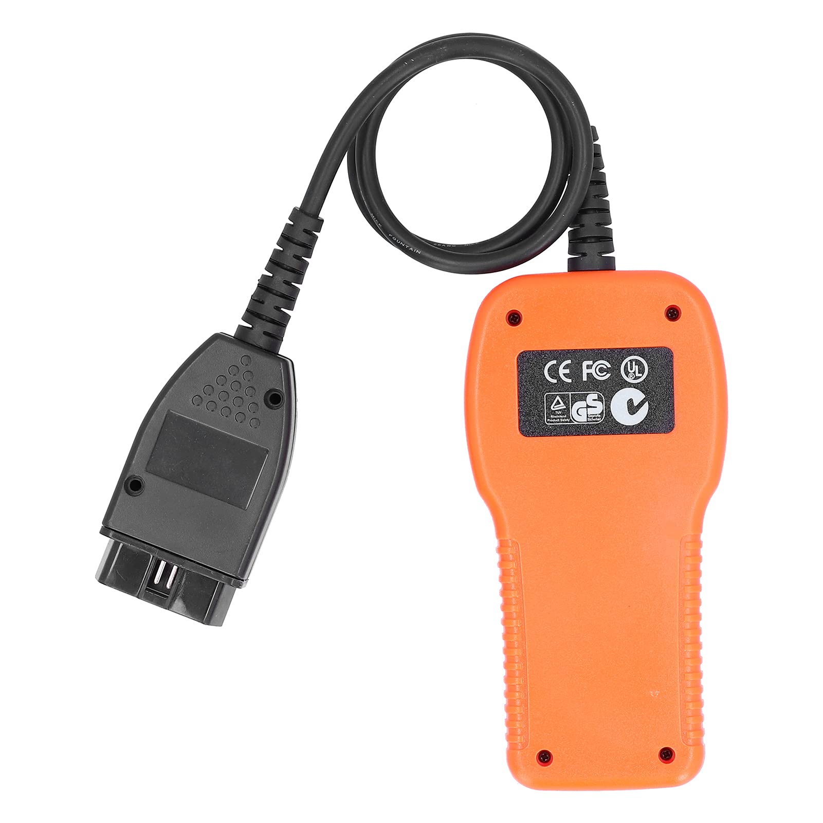 Lettore di codici di guasto della spia del motore OBDII, strumento diagnostico professionale OBD2, legge e cancella i DTC con display LCD retroilluminato per auto e camion dal 1996