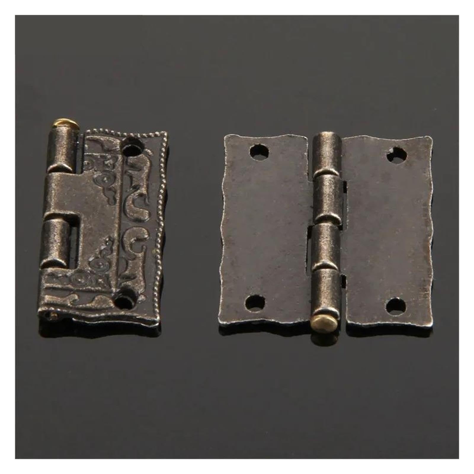 Charnières vintage, Bronze, Armoire à bijoux