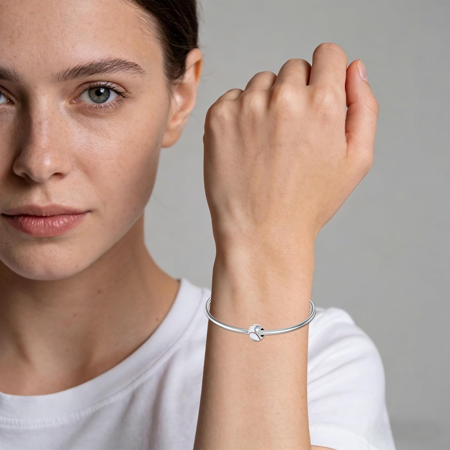 PROESS Moon/Sunflower/Butterfly/Cat/Dog Charm 925 Sterling Silver Dangle Charm for Necklaces, Bracelet Pendant Beads Jewelry Gifts for Women