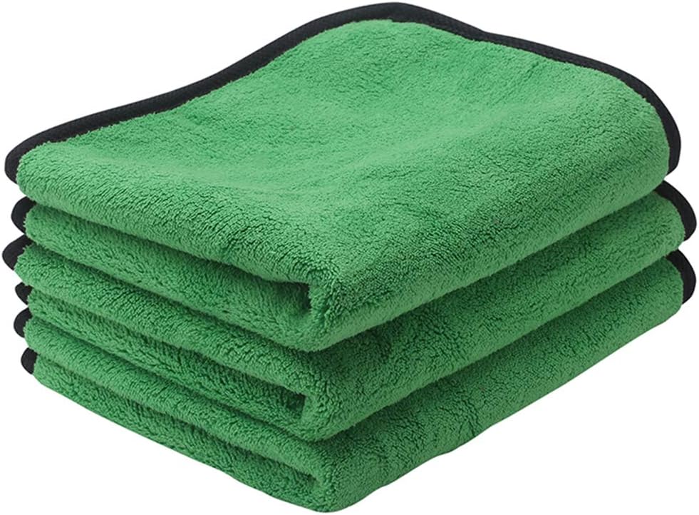 ZYTC Microfiber Cleaning Cloth Lint Free Dual Layer Ultra