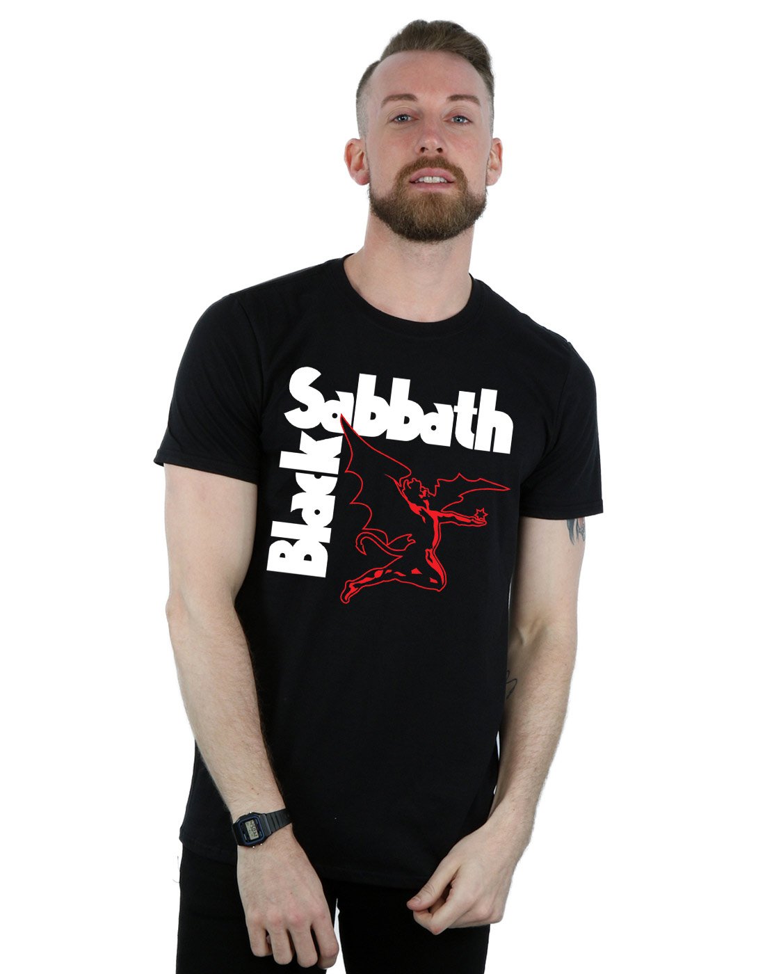 Absolute Cult Men's Black Sabbath Sabbath Bloody Sabbath T-Shirt XXX-Large