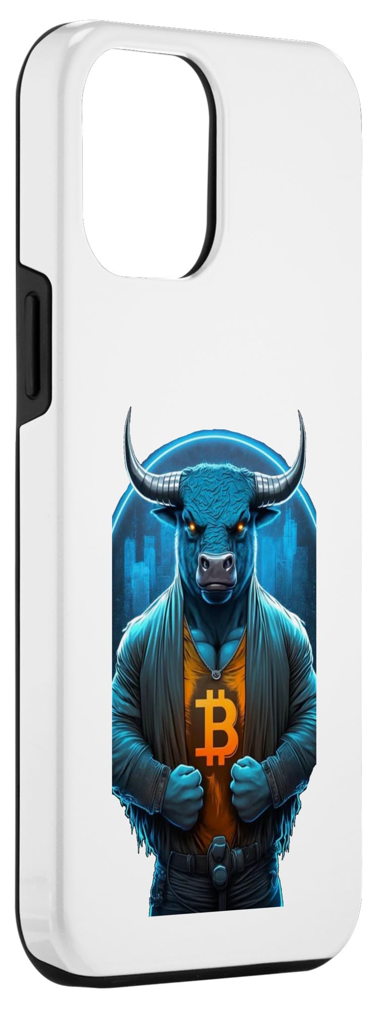 Amazon.com: iPhone 14 Pro Max Bitcoin Bull Animal Power Power Strength  Pride Courage Horns Case : Cell Phones & Accessories