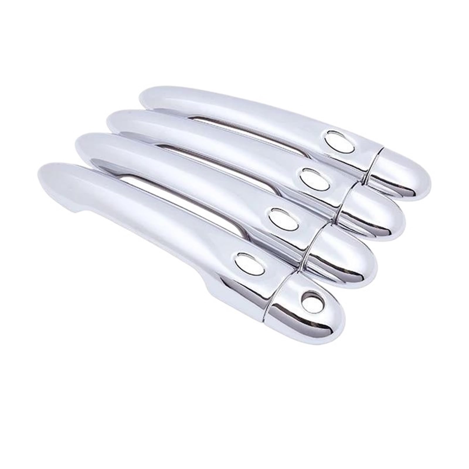 Ahrpkamerd One Color Outer Door Handle 1Pcs For Fluence For Samsung Sm3 2009-2020 Chrome Exterior Door Handle Cover Exterior Door Handle Cover